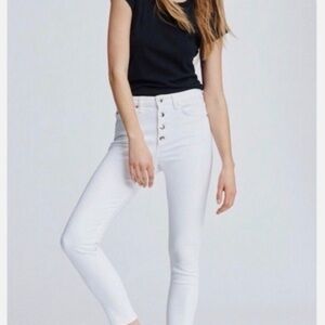 Rag & Bone High Rise Ankle Skinny Jeans
